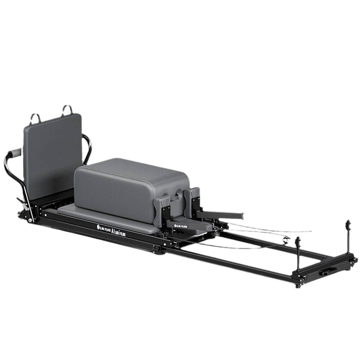 Portable Foldable Pilates Reformer with Adjustable Resistance