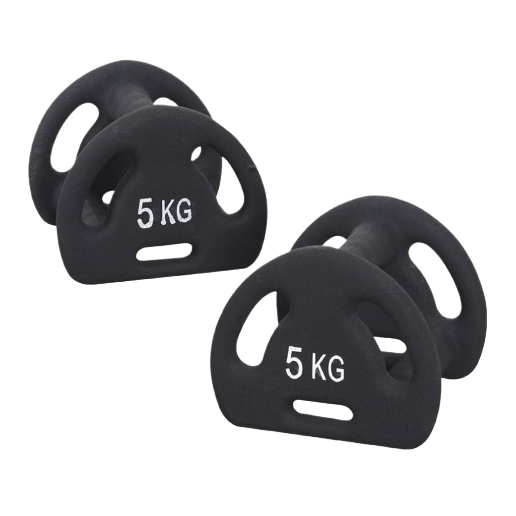 Iron Dumbbell and Kettlebell Set for Home Strength Training