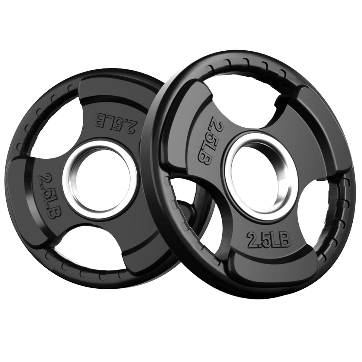Olympic Rubber Grip Weight Plates for Barbell